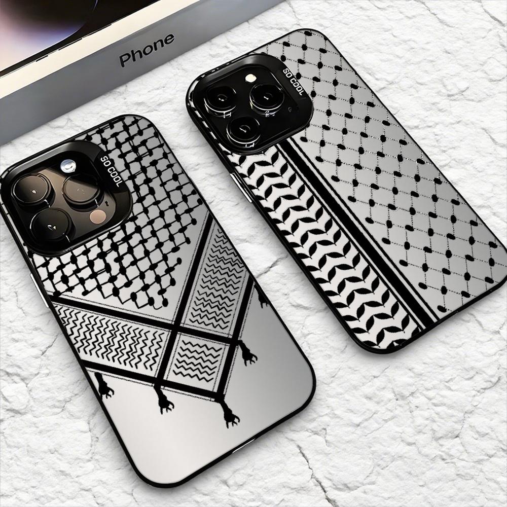 Apple Iphone 16 - เคสโทรศัพท์ลายเคฟฟียะห์ ปาเลสไตน์ สำหรับ iPhone 17 16