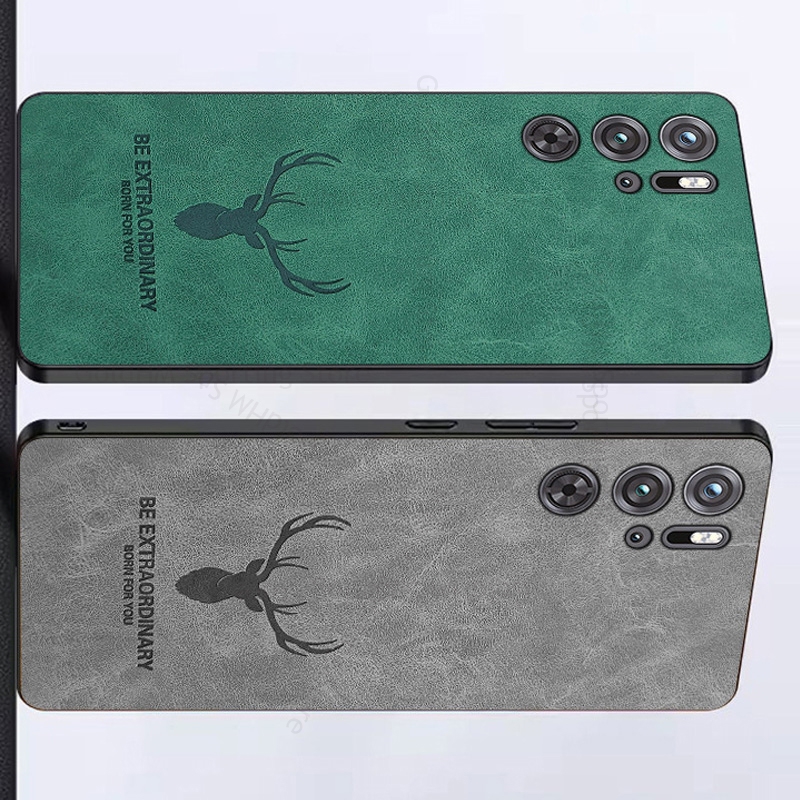 Phone Cases Red Deer - เคสโทรศัพท์หนังลายการ์ตูนหัวกวางสำหรับ ZTE nubia Red Magic 10