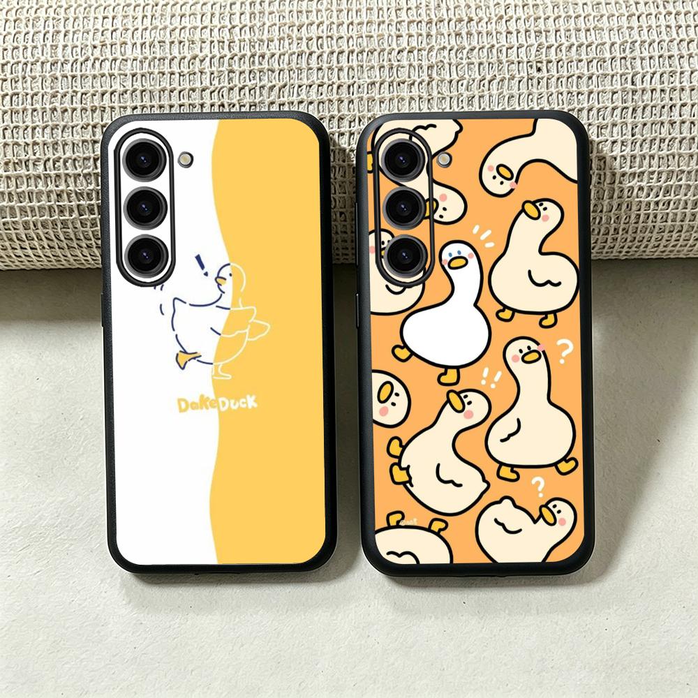 Phone Cases Designer - เคสโทรศัพท์ลายการ์ตูนเป็ดน่ารักสำหรับซัมซุงกาแล็กซี่ S26 S25 S24 S23 S22