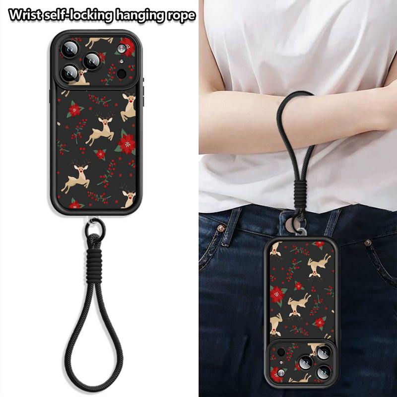 Phone Cases Red Deer - เคสโทรศัพท์แบบสายคล้องคอ สำหรับ iPhone 17 Pro Max