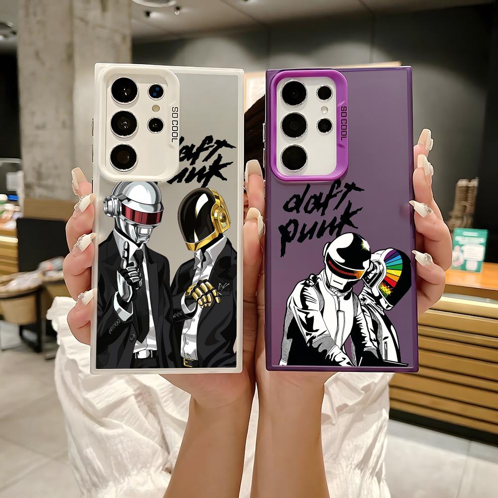 Phone Cases Samsung S25 - เคสโทรศัพท์ลายวง Daft Punk สำหรับ Samsung Galaxy