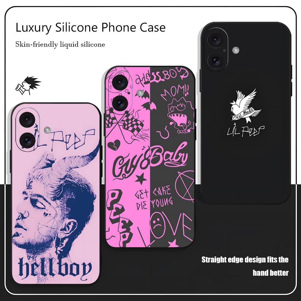 Phone Cases Iphone 16 Pro Max - เคสโทรศัพท์ลาย L-Lil Peep สำหรับ iPhone 17