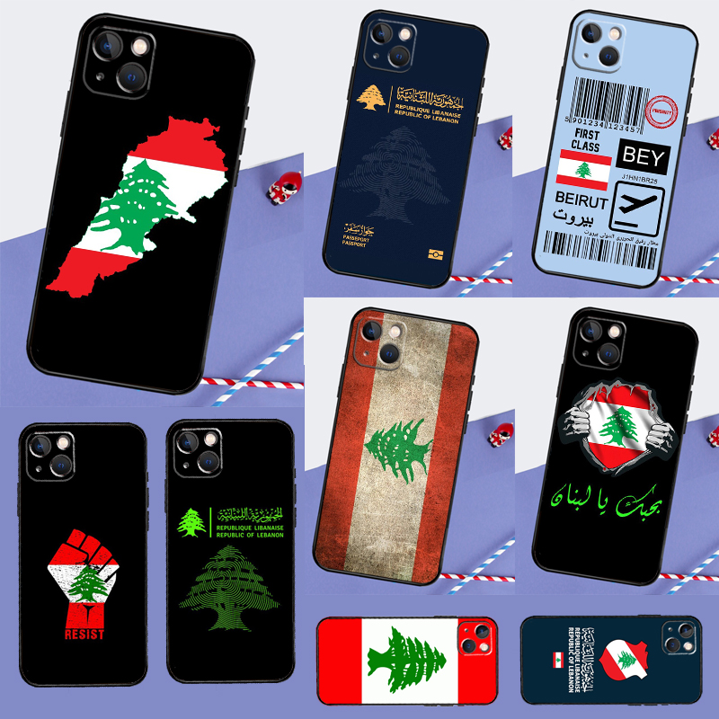 Phone Cases Lebanon - เคสโทรศัพท์ lebanon FLAG สำหรับ iPhone 15