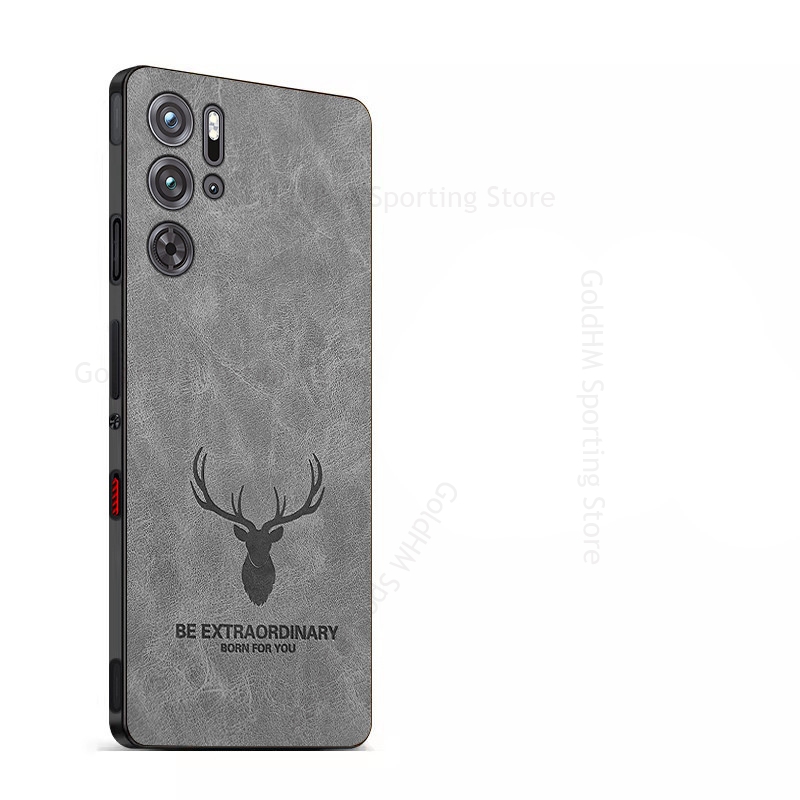 Phone Cases Red Deer - 3D การ์ตูนหัวกวางกวางหนังสําหรับ ZTE nubia สีแดง 9
