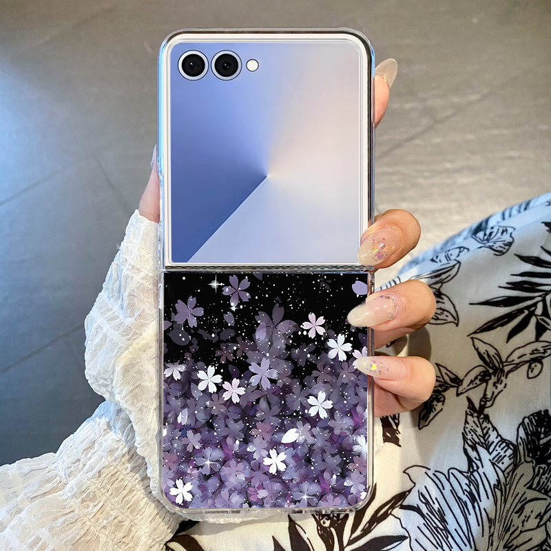 Phone Cases Z Fold 7 - เคสลายดอกซากุระสำหรับ Samsung Galaxy Z Flip 8