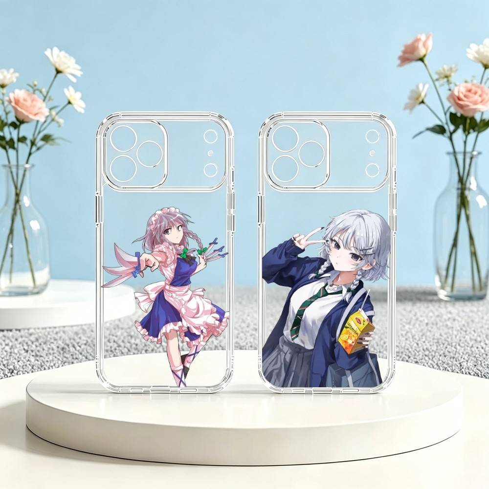 Phone Cases For Iphone 15 - เคสโทรศัพท์ Izayoi Sakuya-A TOUHOU Project สำหรับ