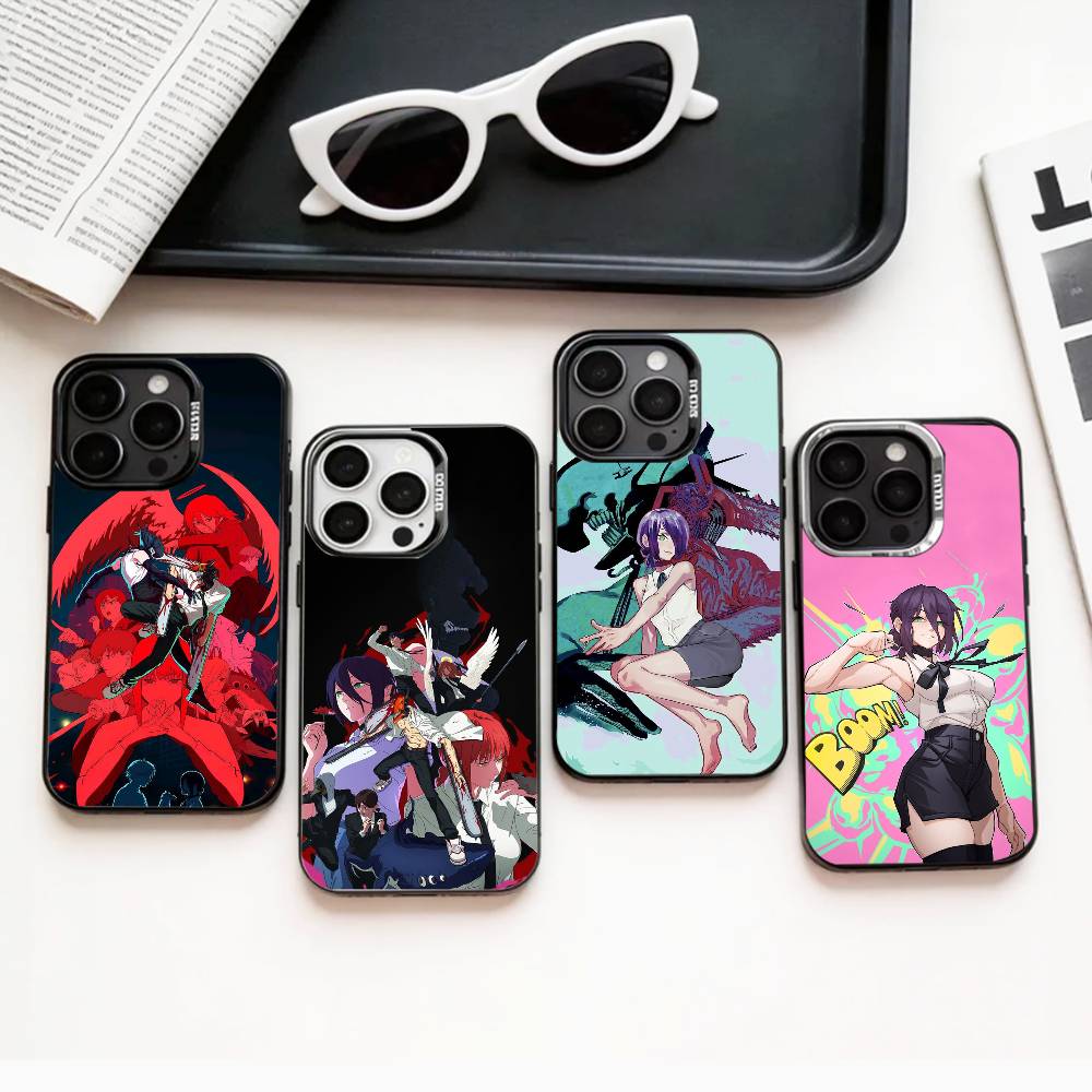 Phone Cases Arc - เคสโทรศัพท์ C-Chainsaw Man R-Reze A-Arc สำหรับ