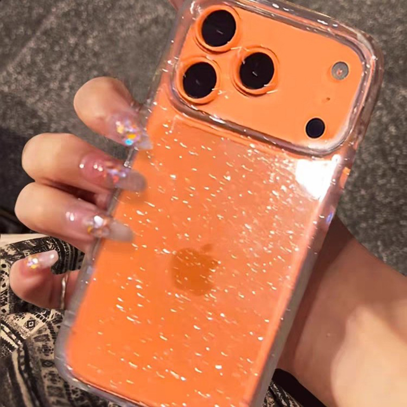 Phone Cases Arc - เคสใสหรูหราประดับกลิตเตอร์ สำหรับ iPhone 17 Air 16