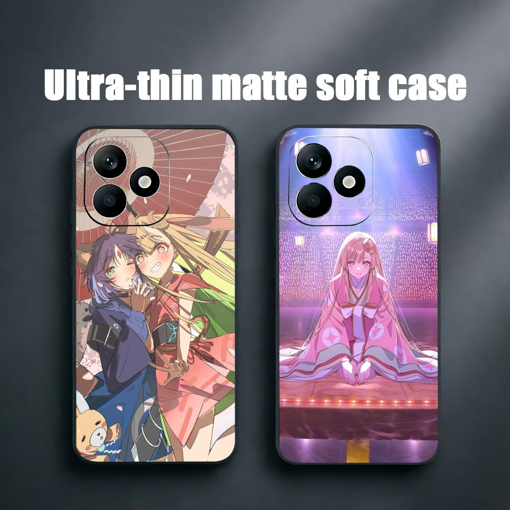 Phone Cases Girls - เคสโทรศัพท์ลายการ์ตูนสาวน่ารักคากุยะ สำหรับ Xiaomi Redmi Note 17