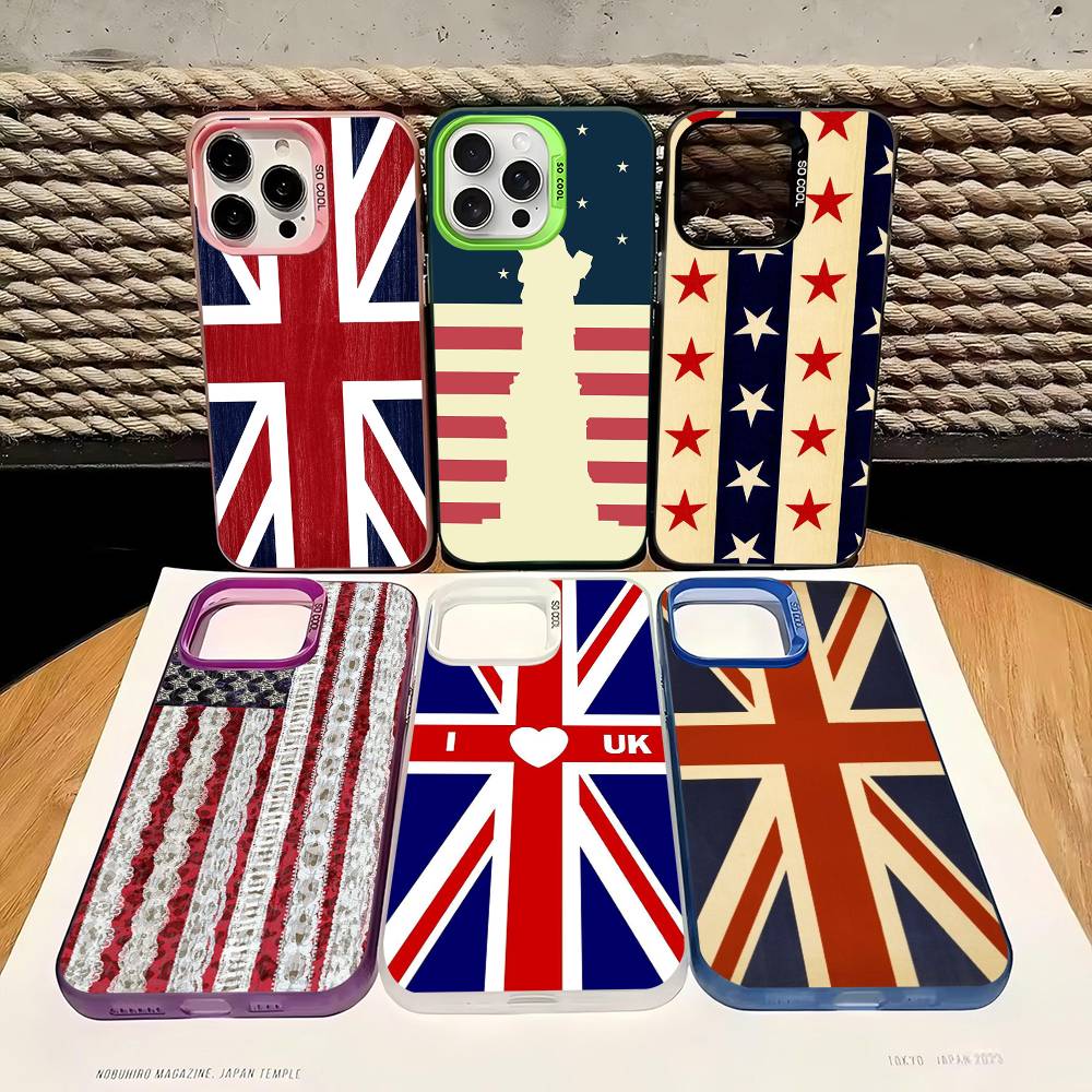Phone Cases Uk - เคสโทรศัพท์ลายธงชาติอังกฤษ สำหรับ Samsung Galaxy S26 S25