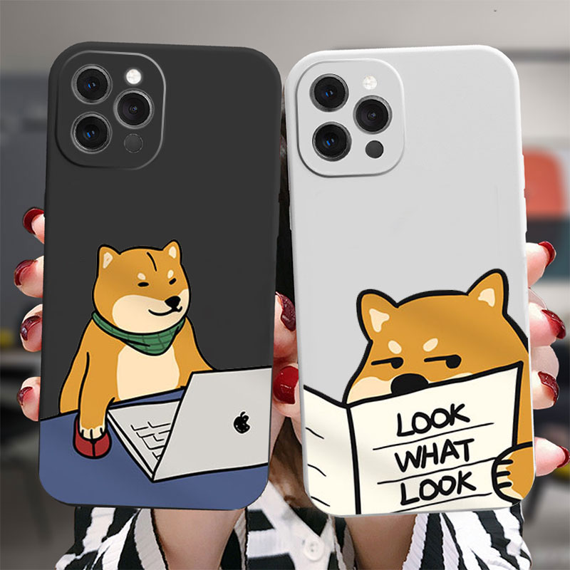 Phone Cases Quirky - เคสโทรศัพท์ลายสุนัขชิบะอินุสุดฮา สำหรับ iPhone 17 Air 16