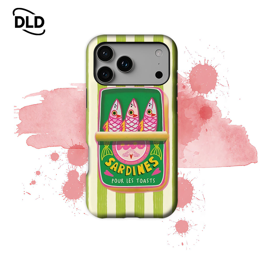 Phone Cases You Can Design - เคสโทรศัพท์แม่เหล็กแบบดีไซน์กระป๋องปลาซาร์ดีน สำหรับ iPhone 17 16 15