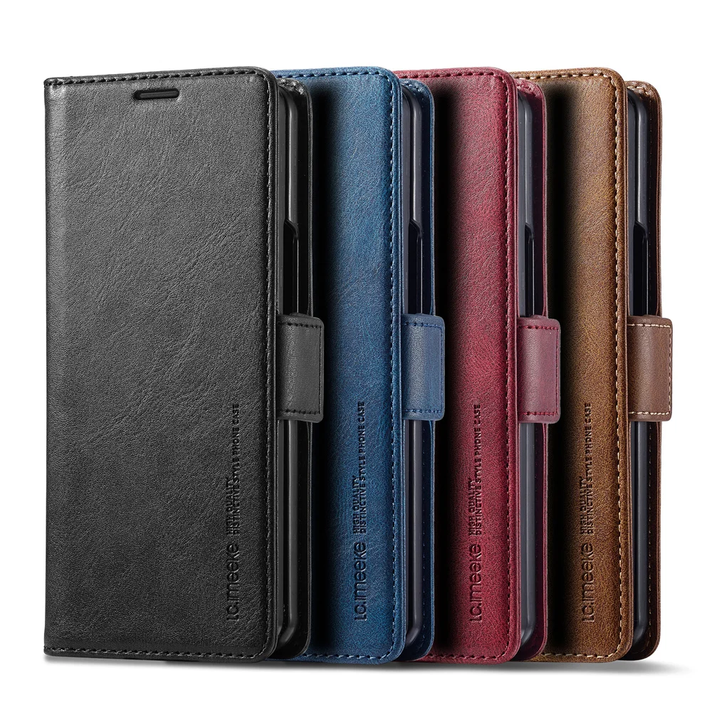 Phone Cases That Hold Cards - กระเป๋าสตางค์หนังสําหรับ Samsung Galaxy Z พับ 7