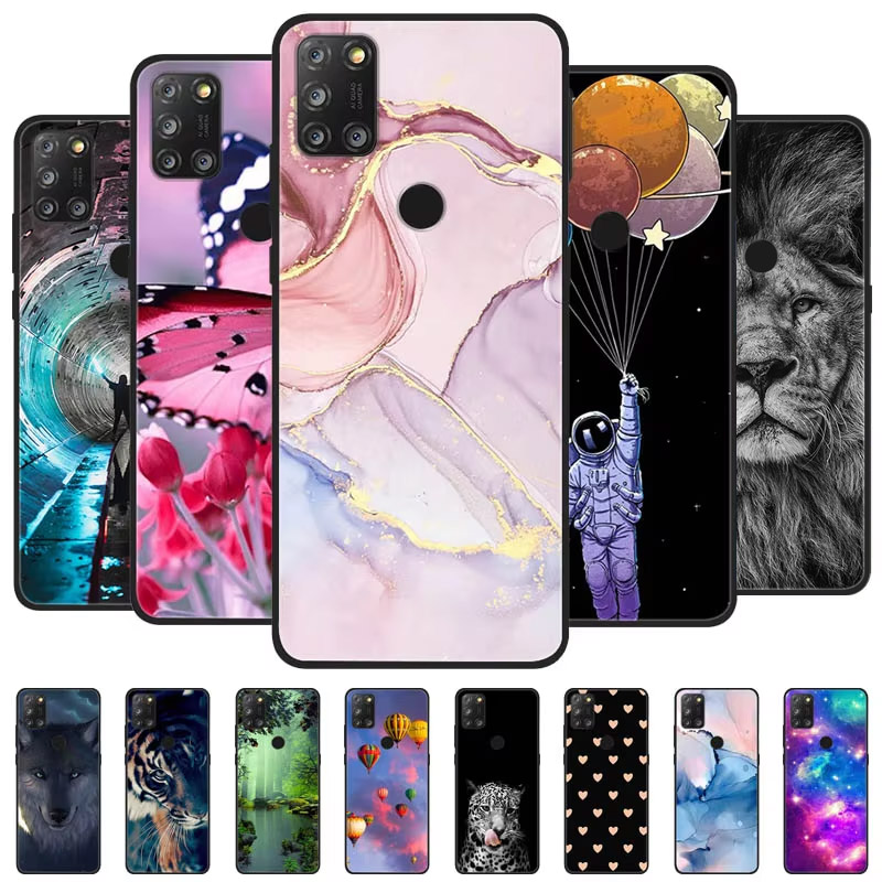 Phone Cases Uk - เคส3X สำหรับ Alcatel 2020เคสโทรศัพท์ซิลิโคนหินอ่อนด้านหลังสำหรับ Alcatel 5X