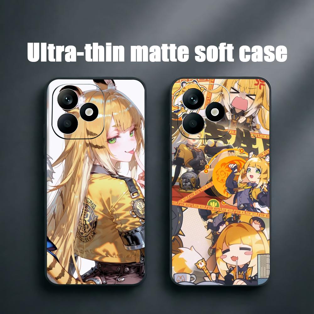 Phone Cases Girls - เคสโทรศัพท์น่ารักลายสาว ZZZ สำหรับ Xiaomi Redmi Note