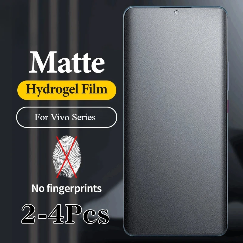 Vivo X200 - 1-4PCSซิลิโคนMatte Hydrogelฟิล์มสําหรับVivo X200 Pro Miniหน้าจอโค้งสําหรับVivo V40e