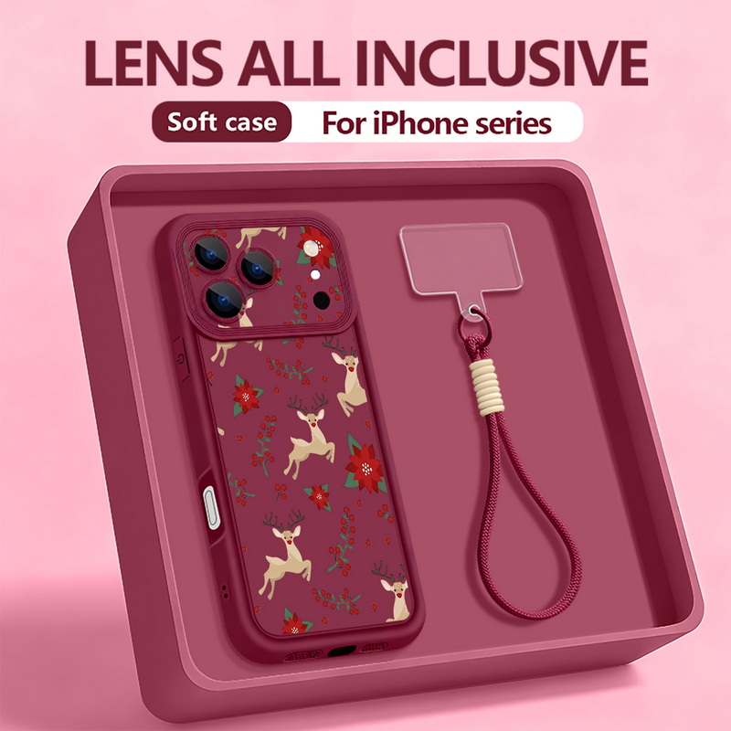 เคสโทรศัพท์แบบสายคล้องคอ สำหรั - Phone Cases Red Deer บทวิจารณ์และราคา