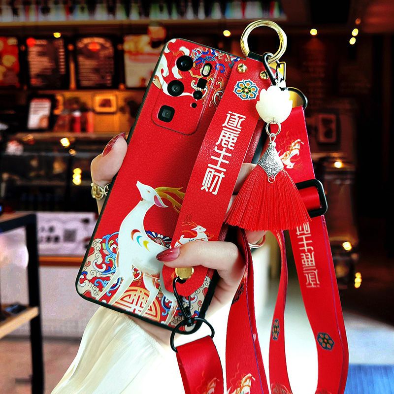 เคสโทรศัพท์หนังลายการ์ตูนกวางล - Phone Cases Red Deer บทวิจารณ์และราคา