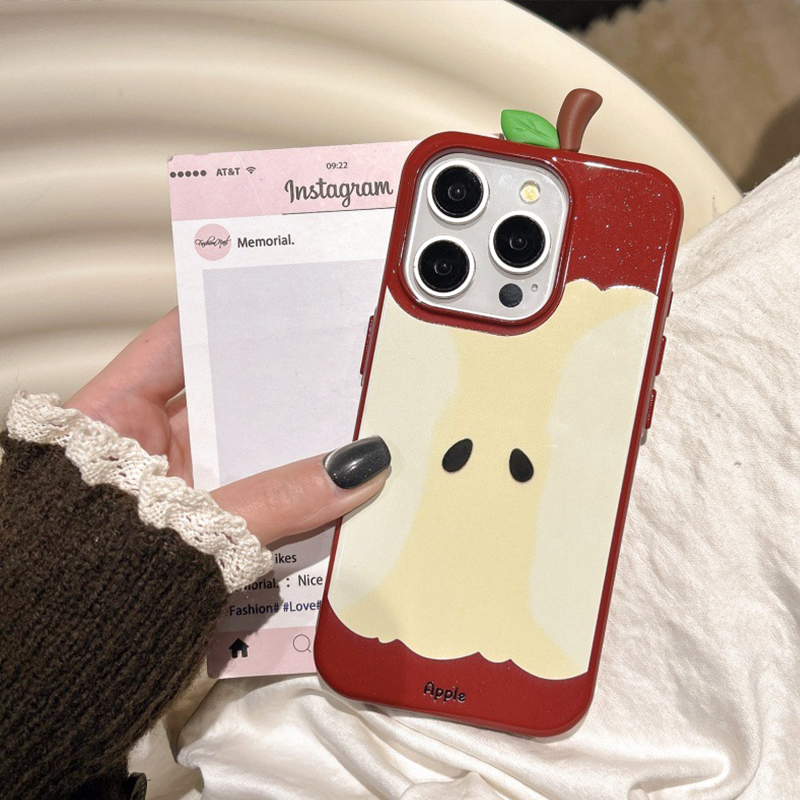 เคสโทรศัพท์รูปแอปเปิ้ลน่ารัก ป - Phone Cases Quirky บทวิจารณ์และราคา
