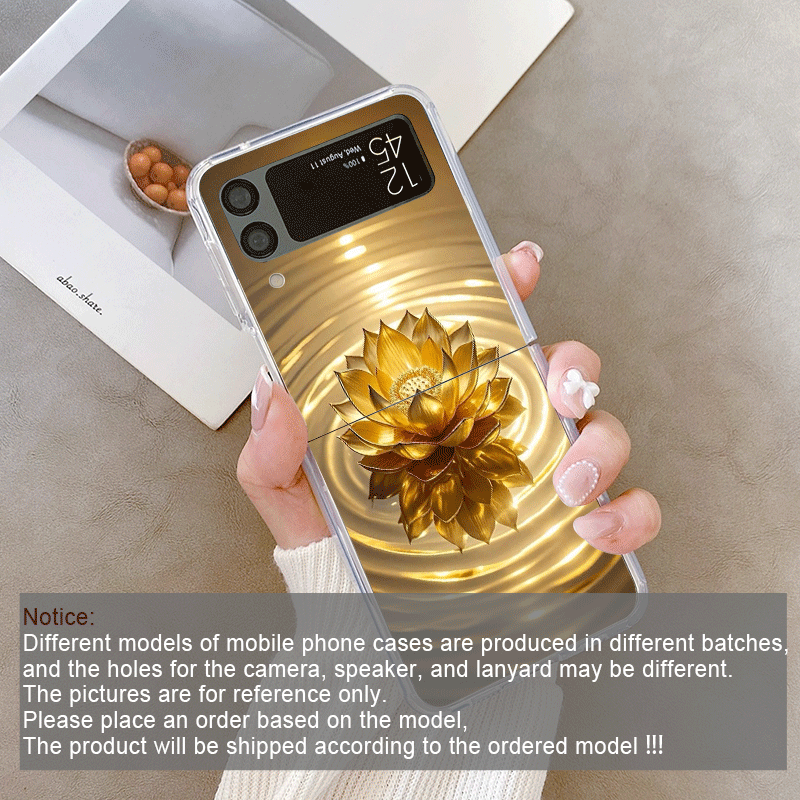 เคสโทรศัพท์ลายดอกบัวสีทองสุดสร - Phone Cases Z Fold 7 บทวิจารณ์และราคา
