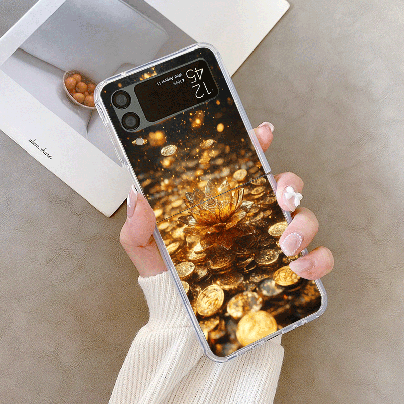 เคสโทรศัพท์ลายดอกบัวสีทองสุดสร - Phone Cases Z Fold 7 บทวิจารณ์และราคา
