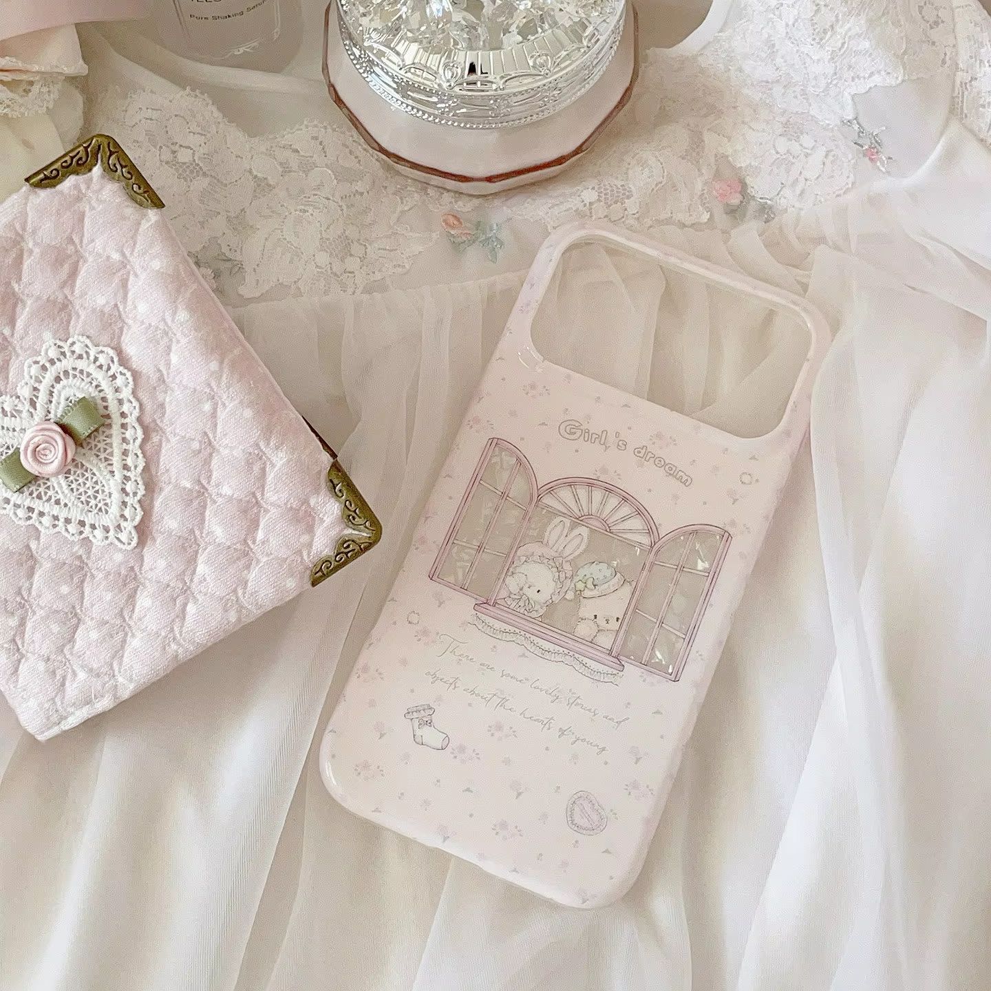 เคสโทรศัพท์ลายดอกไม้สีชมพูสไตล - Phone Cases Girls บทวิจารณ์และราคา