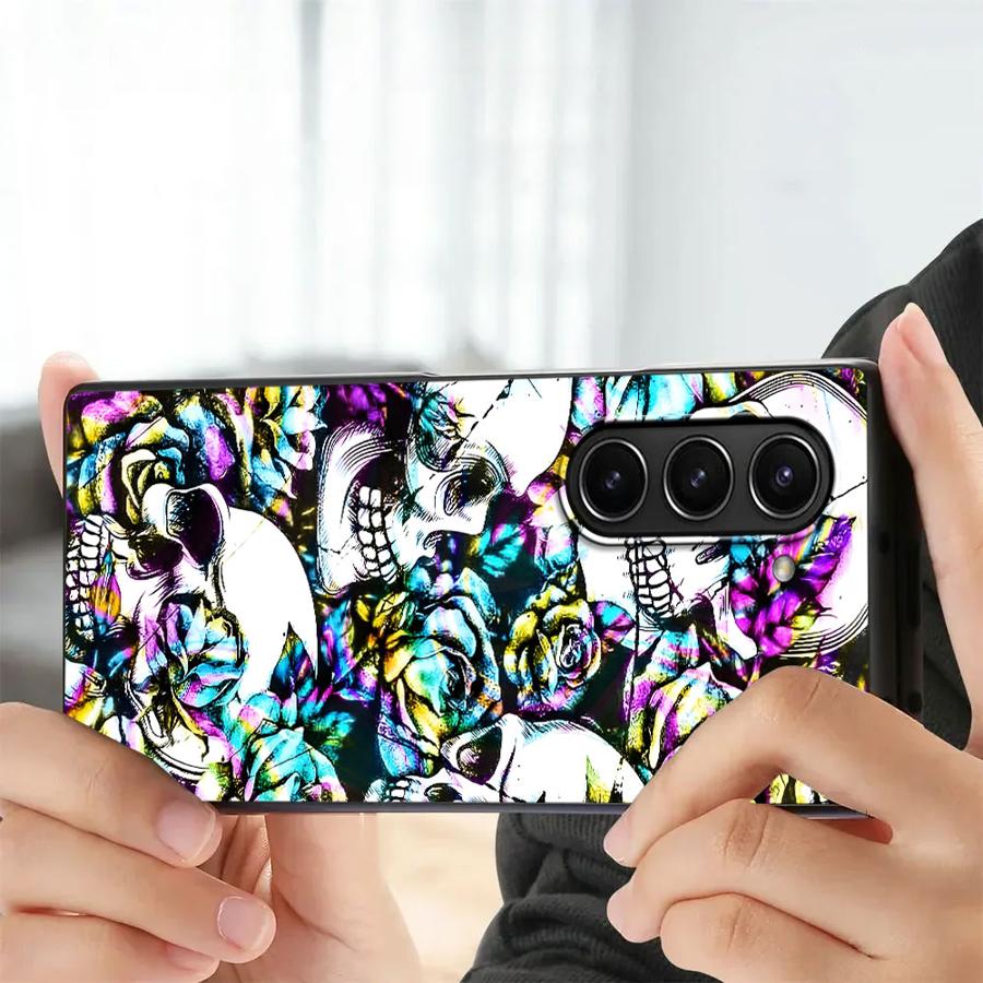 Skull Art สําหรับ Samsung Gala - Phone Cases Z Fold 7 บทวิจารณ์และราคา