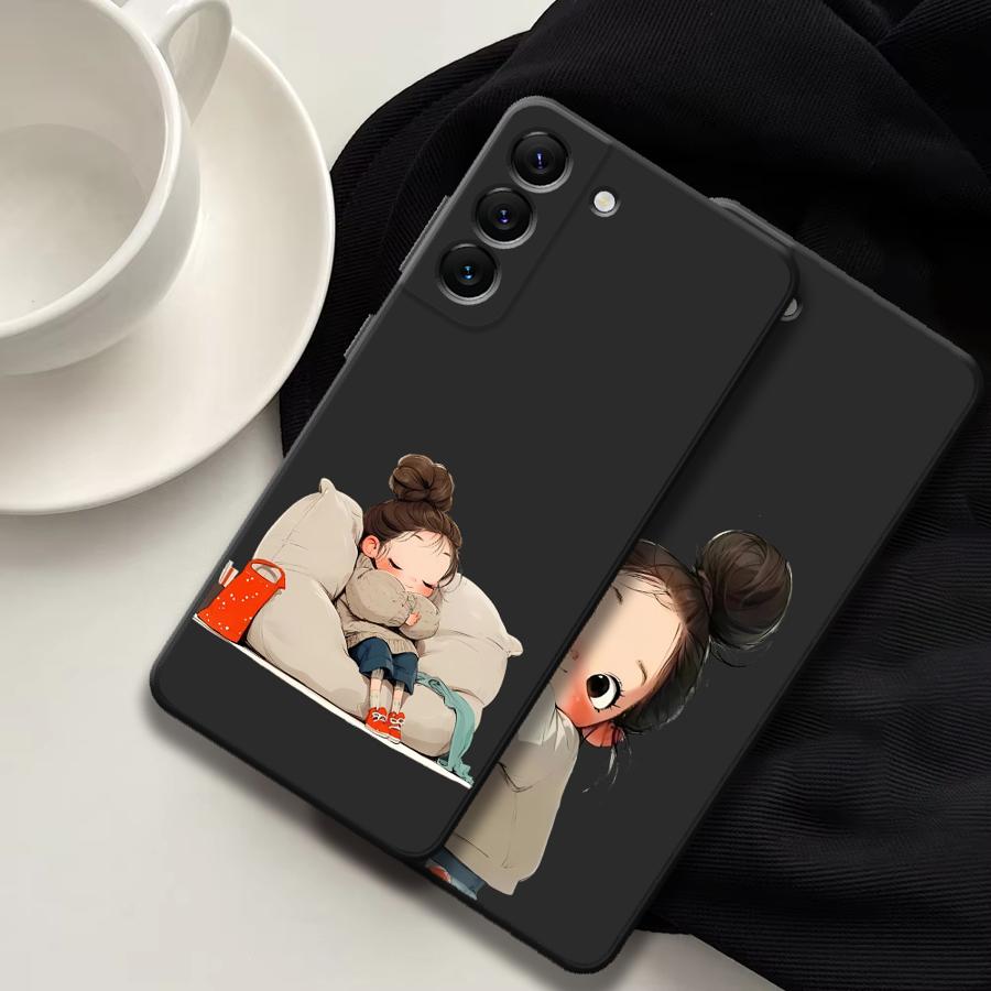 เคสการ์ตูนสาวน้อยสำหรับ Samsun - Phone Cases Girls บทวิจารณ์และราคา