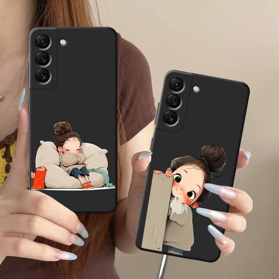 เคสการ์ตูนสาวน้อยสำหรับ Samsun - Phone Cases Girls บทวิจารณ์และราคา