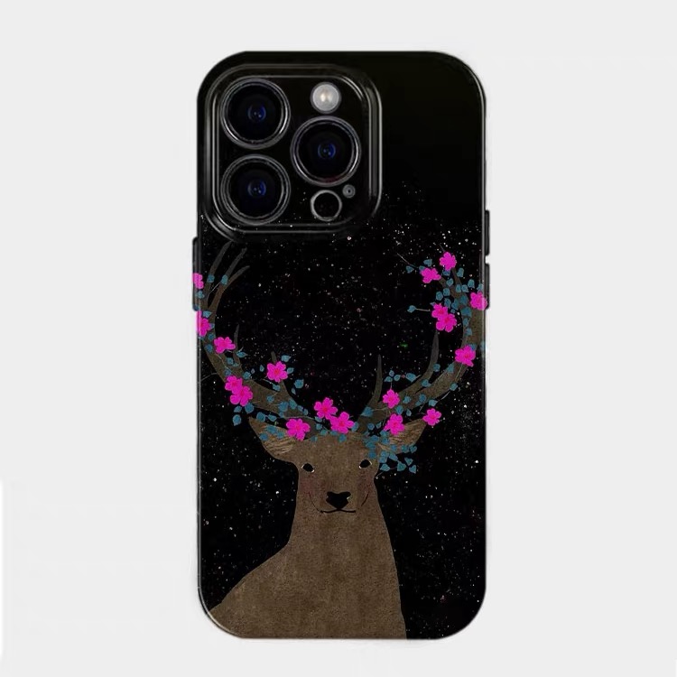 เคสโทรศัพท์ลายกวางซิก้าสีดำและ - Phone Cases Red Deer บทวิจารณ์และราคา