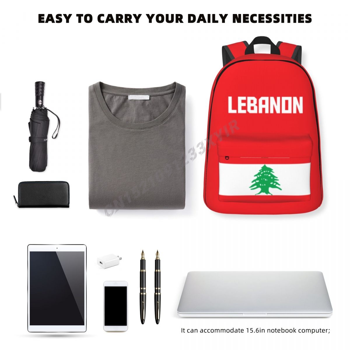 กระเป๋าเป้สะพายหลัง unisex เลบ - Phone Cases Lebanon บทวิจารณ์และราคา