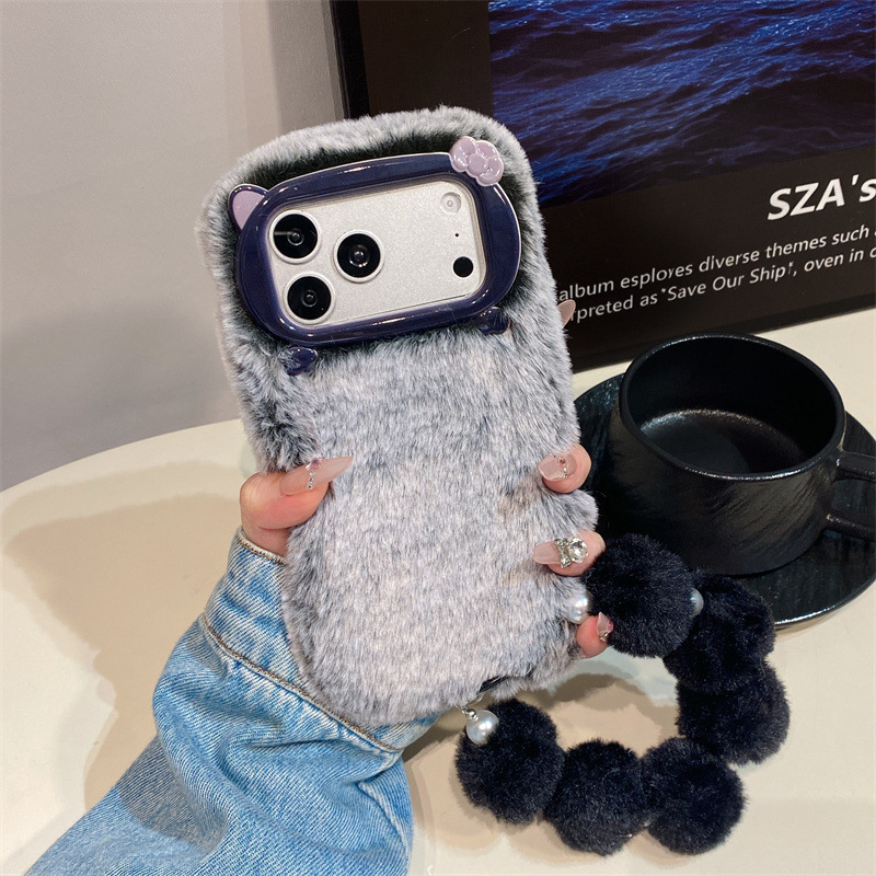 เคสโทรศัพท์ขนเฟอร์สีพื้นสุดหรู - Phone Cases For Iphone 15 บทวิจารณ์และราคา
