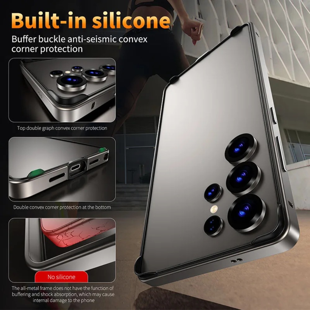 เคสกรอบโลหะอลูมิเนียมสำหรับซัม - Heat Dissipation Case บทวิจารณ์และราคา