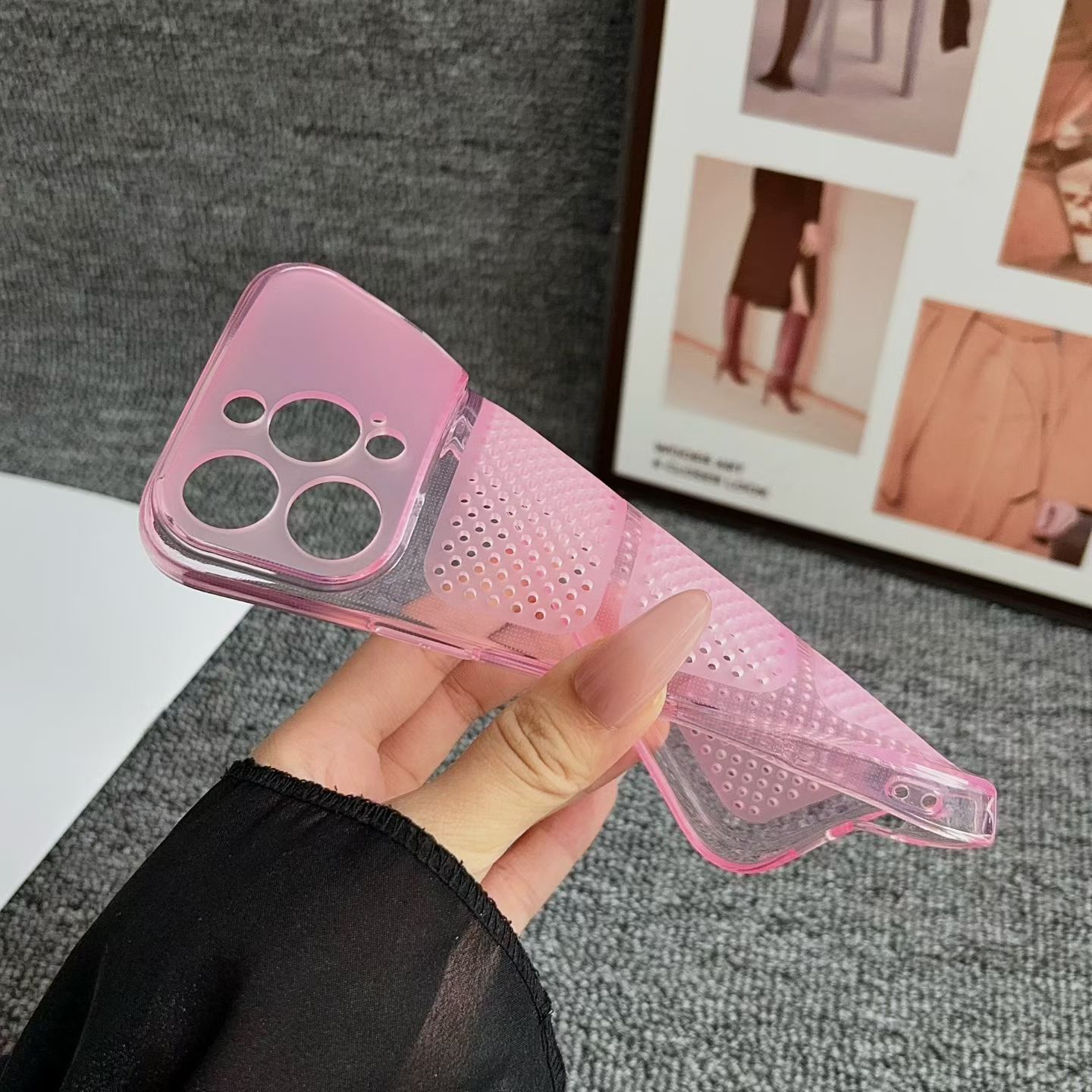 เคสโทรศัพท์สีสันสดใสแบบบางพิเศ - Heat Dissipation Case บทวิจารณ์และราคา