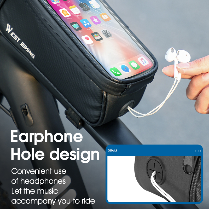 กระเป๋าติดจักรยาน WEST BIKING  - Phone Cases Youtube บทวิจารณ์และราคา