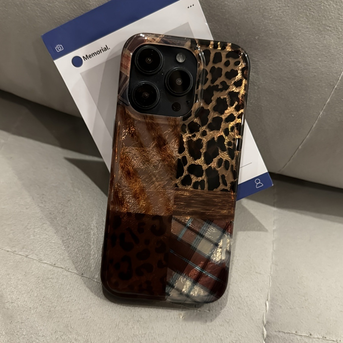 เคสโทรศัพท์ลายเสือดาวและลายฟอย - Phone Cases Designer บทวิจารณ์และราคา