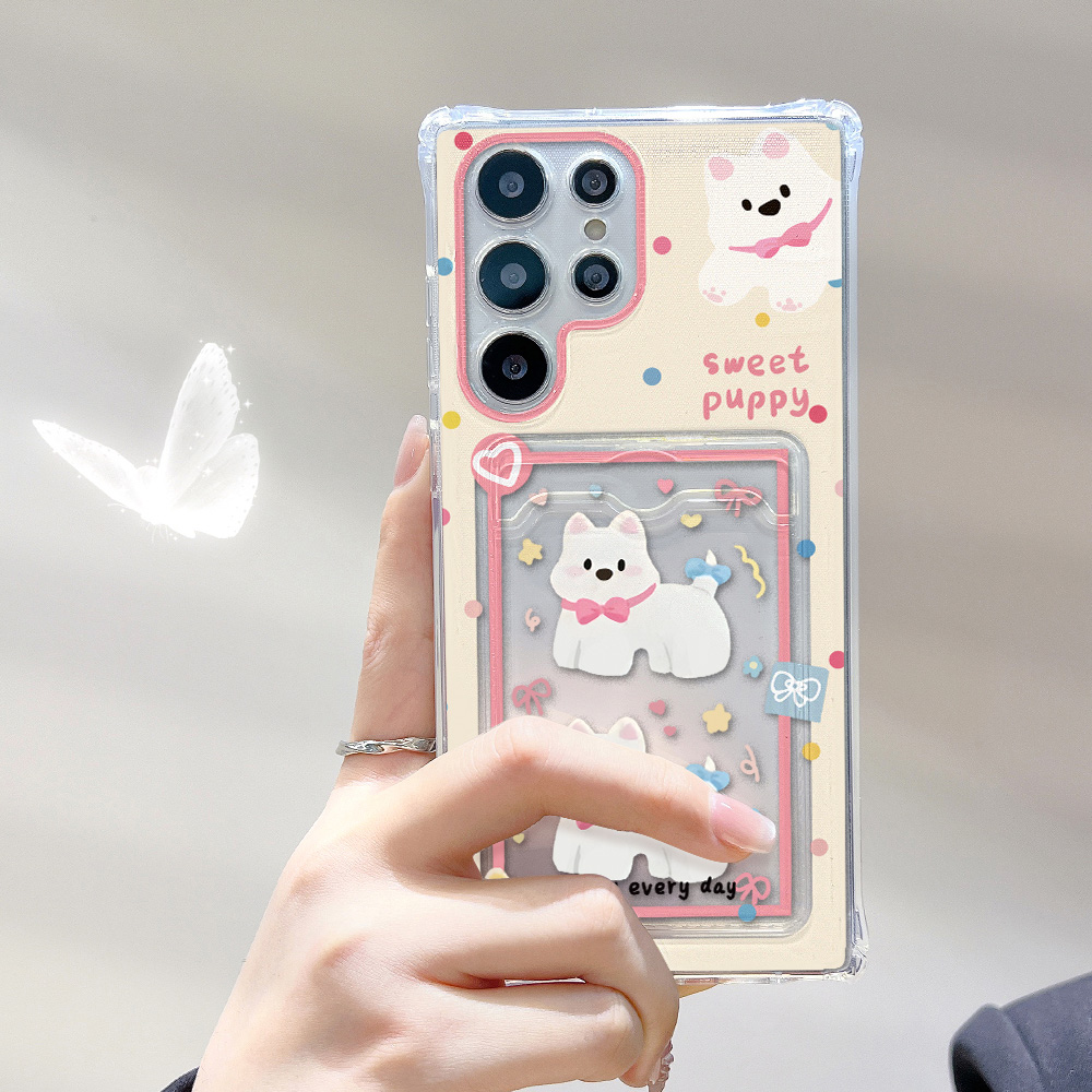 เคสโทรศัพท์ลายสัตว์พร้อมช่องใส - Phone Cases That Hold Cards บทวิจารณ์และราคา
