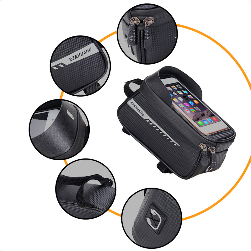กระเป๋าติดจักรยานแบบติดท่อด้าน - Phone Cases Youtube บทวิจารณ์และราคา
