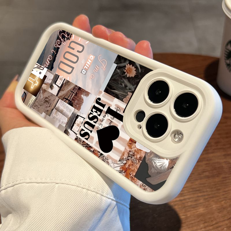 พระเยซูCollageรูปแบบหนากันกระแ - Phone Cases Arc บทวิจารณ์และราคา