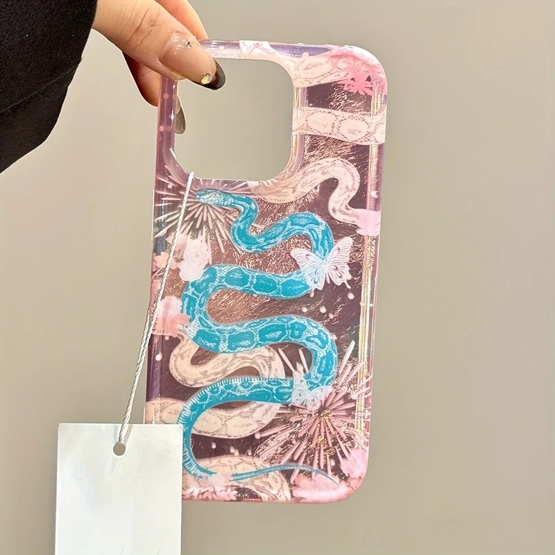 Orientalสไตล์งูดอกไม้ไฟGlitter - Phone Cases Arc บทวิจารณ์และราคา