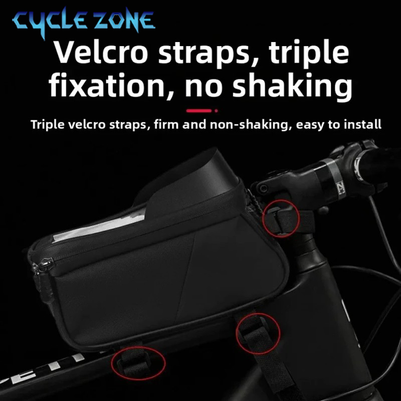 กระเป๋าจักรยานแบบหน้าจอสัมผัส  - Phone Cases Youtube บทวิจารณ์และราคา