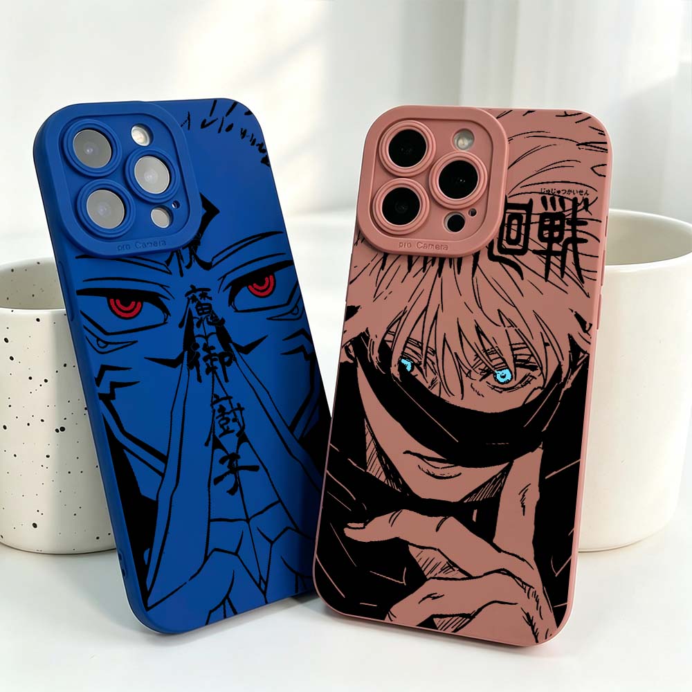 เคสซิลิโคนลายอนิเมะ Jujutsu Ka - Phone Cases Iphone 16 Pro Max บทวิจารณ์และราคา
