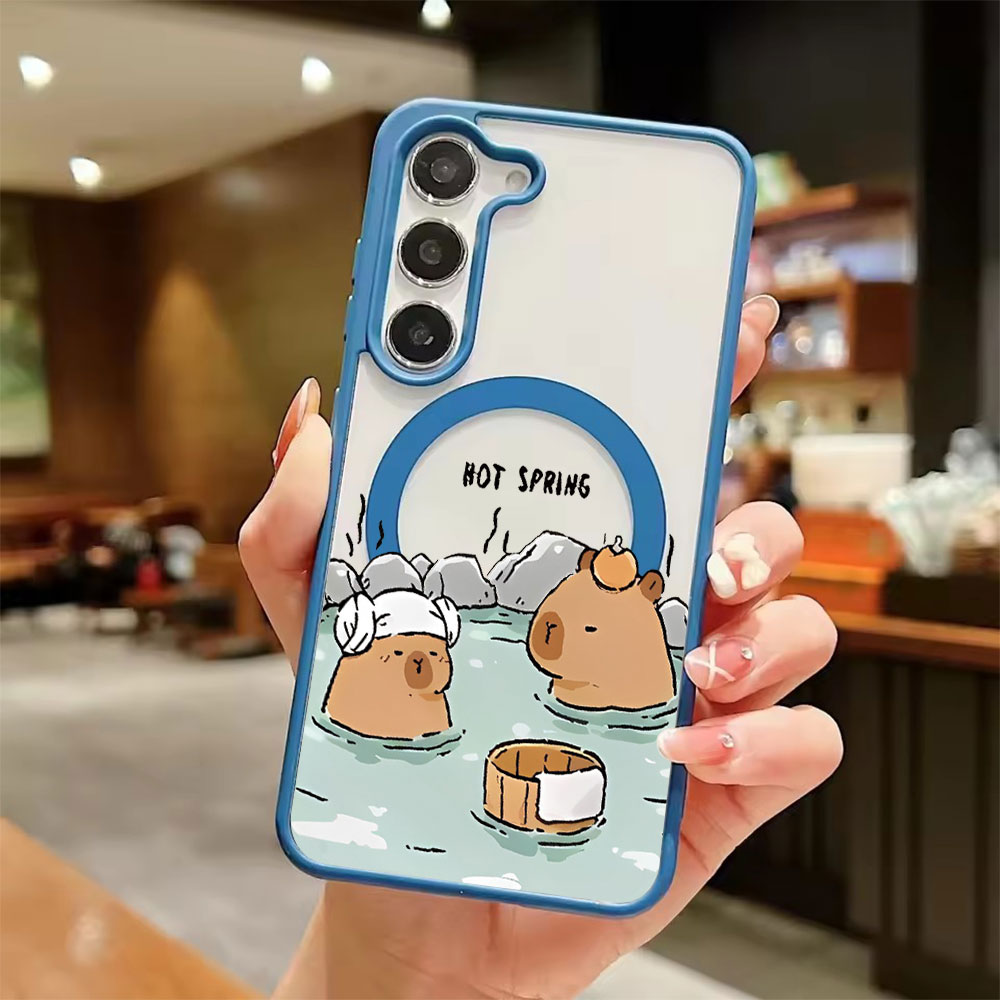 เคสโทรศัพท์แม่เหล็กใสลายคาปิบา - Phone Cases Samsung S25 บทวิจารณ์และราคา