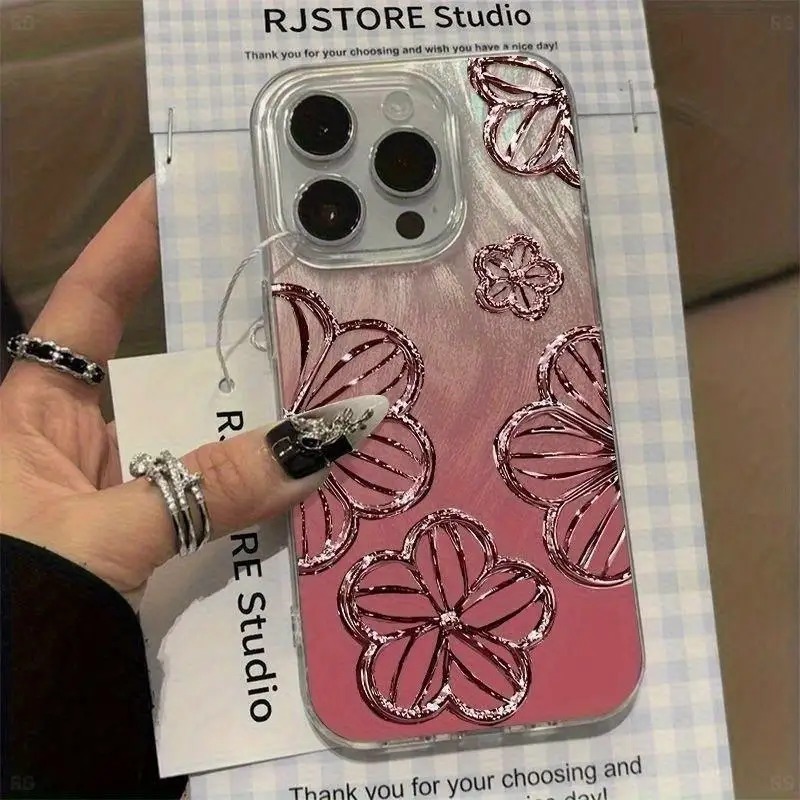 เคสโทรศัพท์ลายดอกไม้ไล่เฉดสีแฟ - Phone Cases You Can Design บทวิจารณ์และราคา