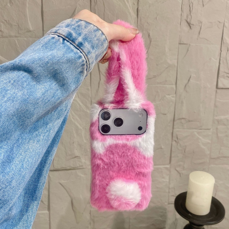 เคสโทรศัพท์ลายกระต่ายน่ารัก ขน - Phone Cases For Iphone 15 บทวิจารณ์และราคา