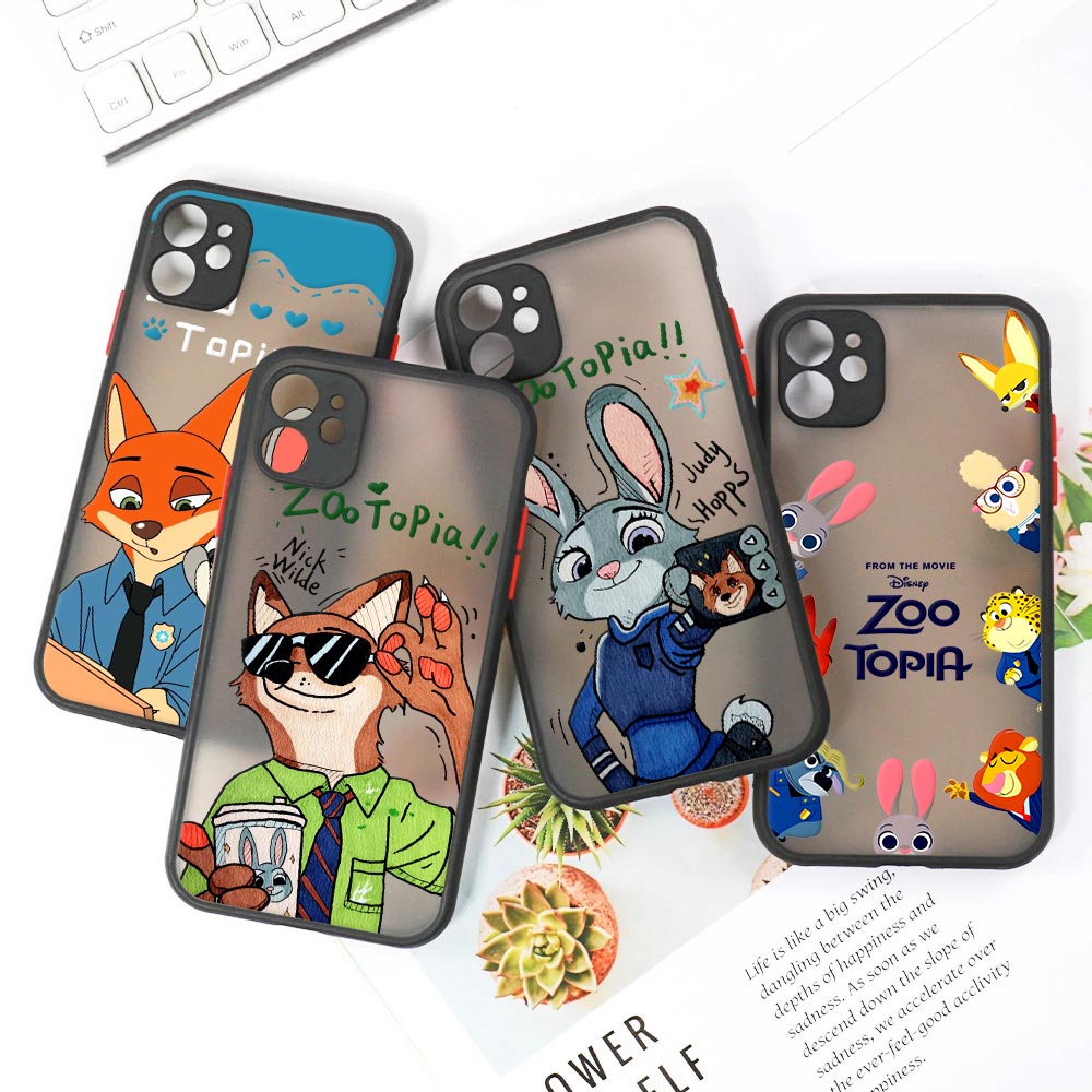 ดิสนีย์ นิค จูดี้ เคสใสแบบด้าน - Apple Iphone 16 บทวิจารณ์และราคา